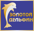 Логотип компании Золотой дельфин