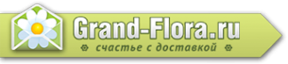Логотип компании Доставка цветов Гранд Флора (ф-л г. Мытищи)