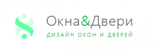 Логотип компании Окна &amp; Двери Дизайн
